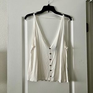 V Neck Tank Top Blouse